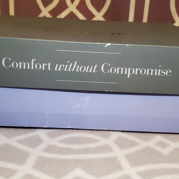 Aravon Womens Black Pumps 11 US Career Dress Leather Block Heel Slip On Shoes - Picture 14 of 14